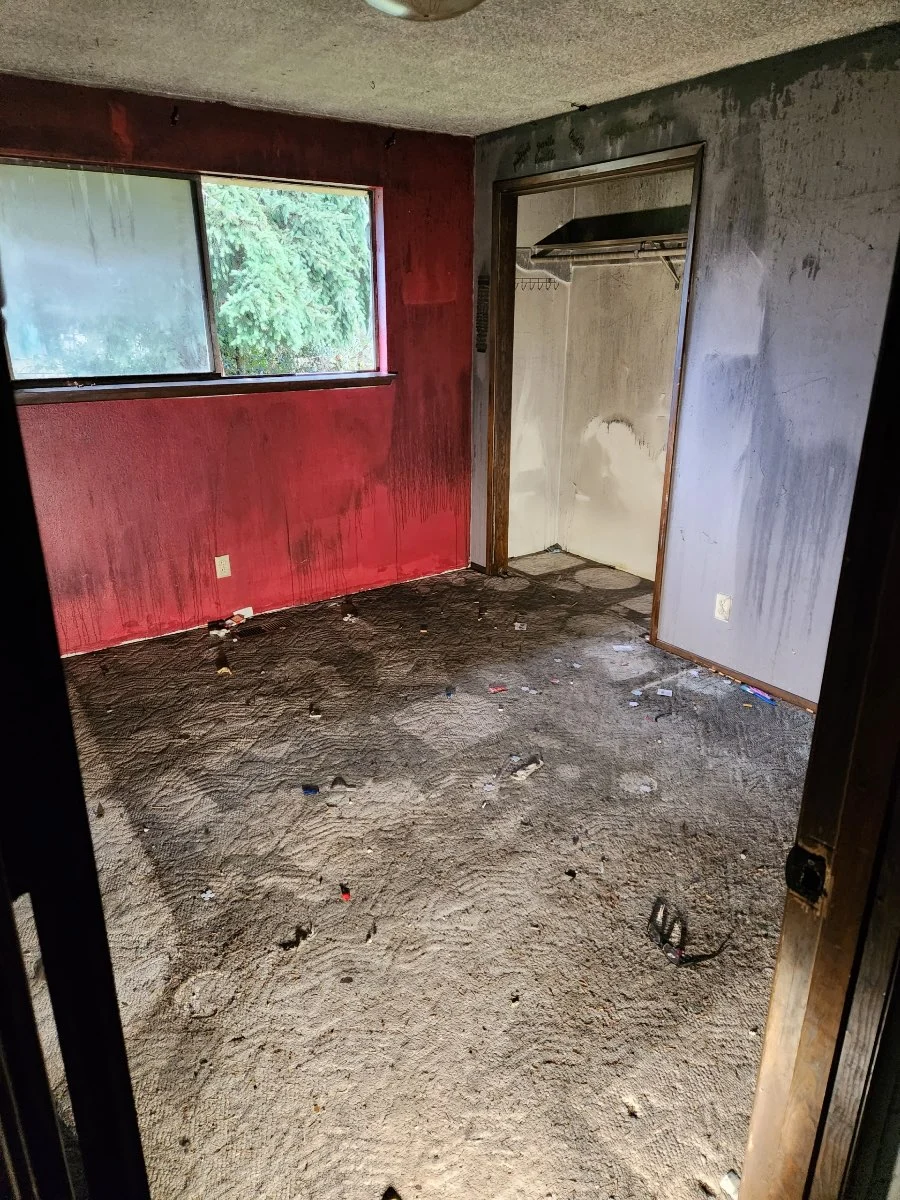 fire damaged room Kentucky